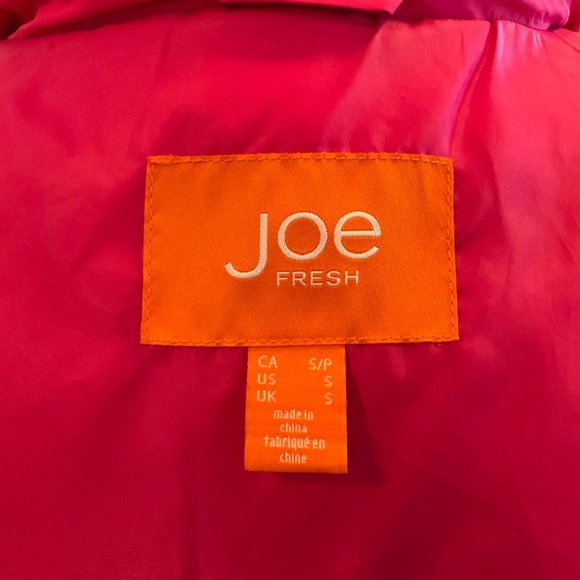 *SOLD* Down Filled Pink Puffer Vest - Sz S - Picture 8 of 10